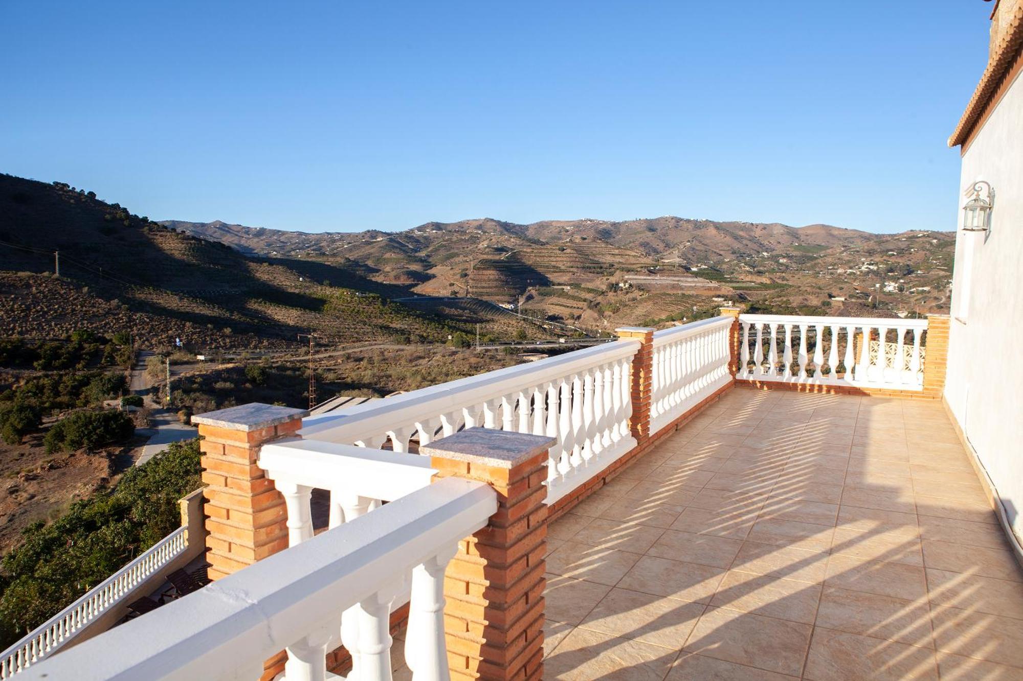 Villa El Palomar Azul With Pool And Sea View Benajarafe Exterior photo